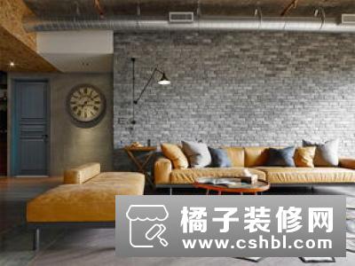 台北​50㎡LOFT公寓装修设计 水泥混搭风格帅呆了