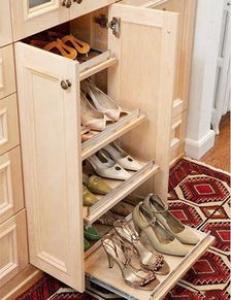 10款换鞋凳式鞋柜一体设计美观和实用性兼得