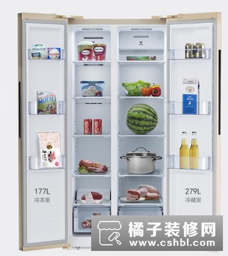 云米智能对开门冰箱首发：风冷无霜、456L